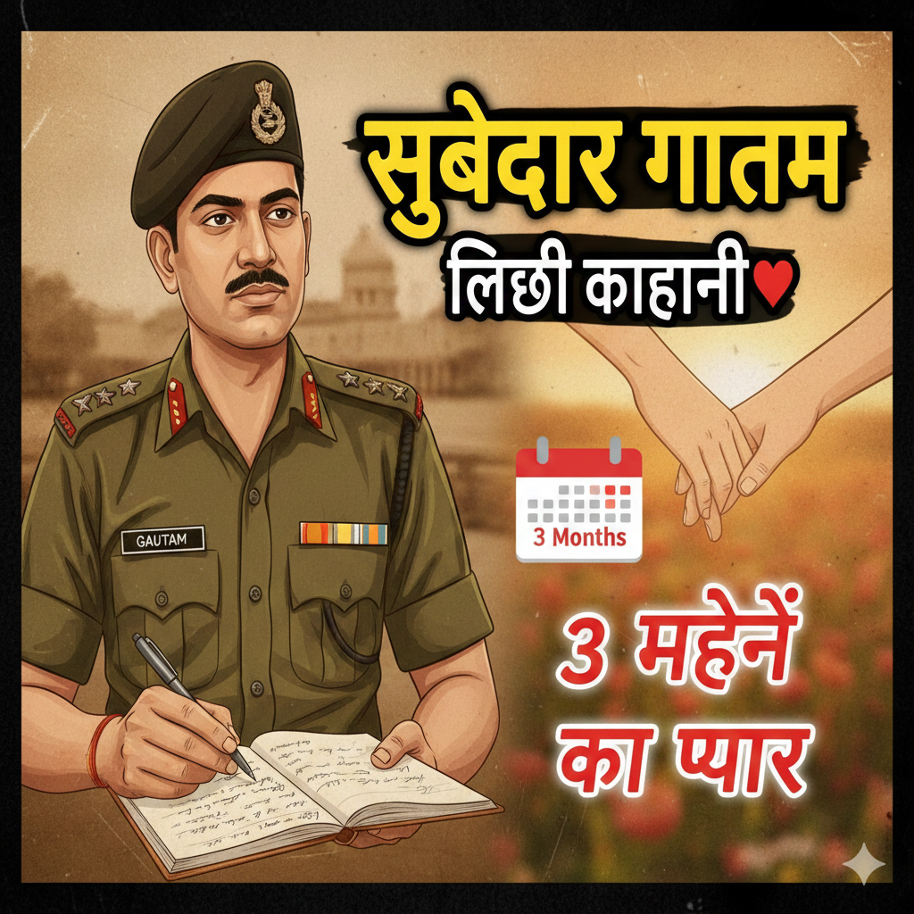 सूबेदार गौतम लिखी कहानी 3 महीने का प्यार